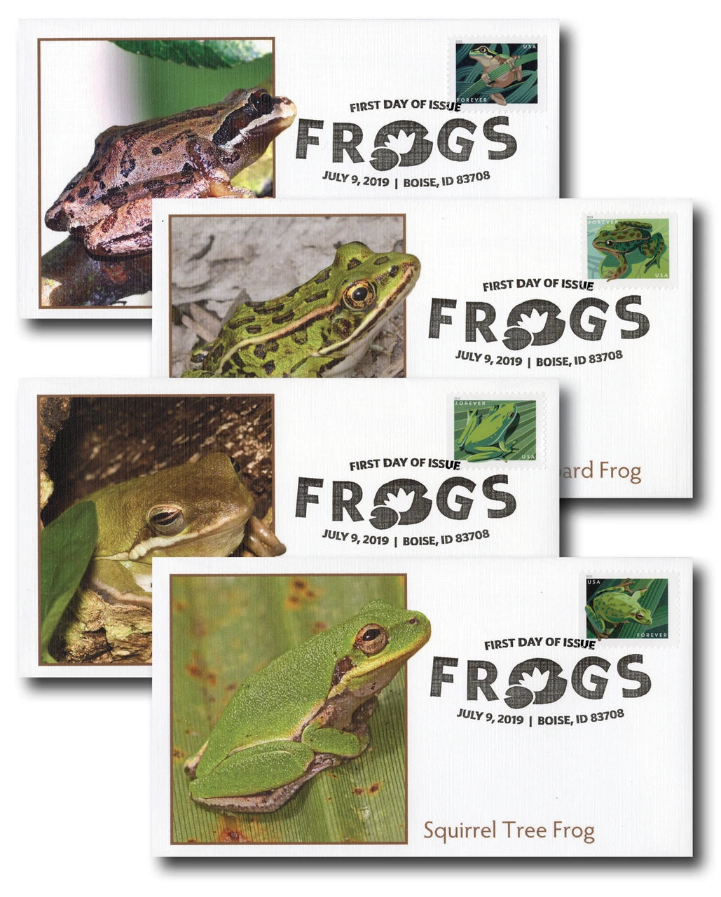 USPS Frogs Forever Stamps Booklet of 20
