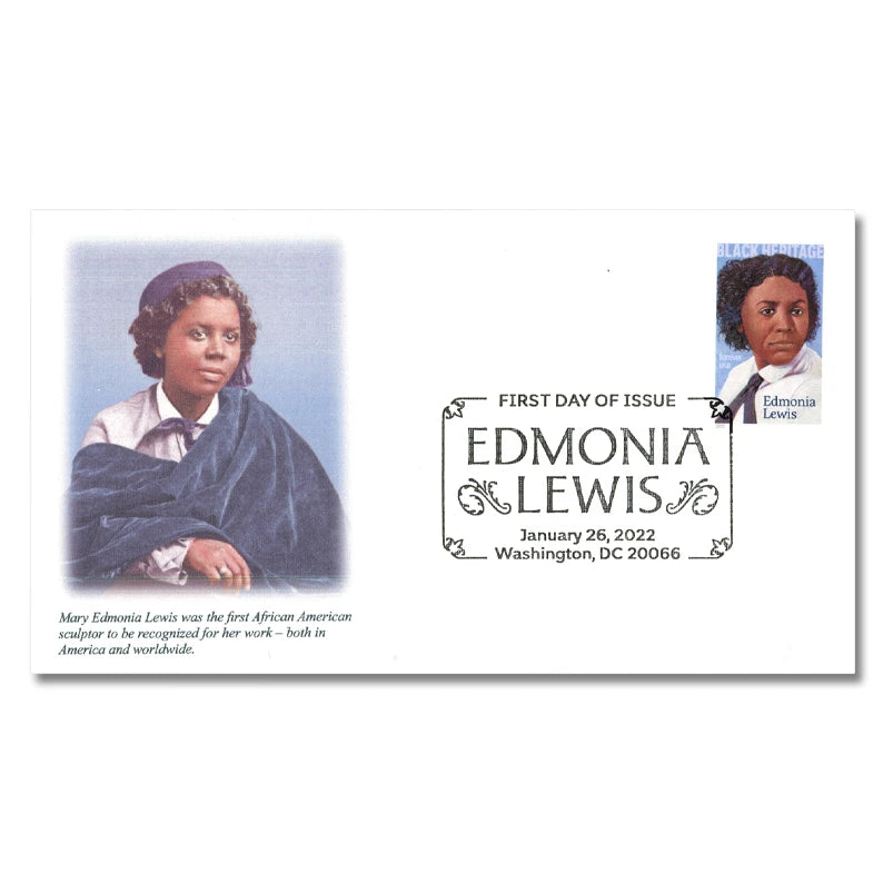 2022 USPS Edmonia Lewis Black Heritage Forever Stamps Pane of 20