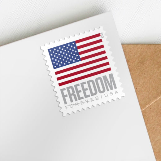 USPS U.S. Flag Forever Stamps Sheet of 20 (2023 Freedom)