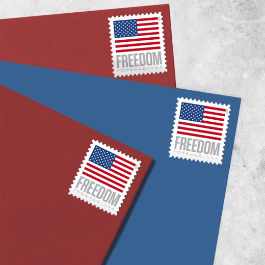USPS U.S. Flag Forever Stamps Sheet of 20 (2023 Freedom)
