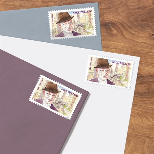 2024 USPS Saul Bellow Literary Arts Stamps Pane of 20 (Three-Ounce Rate)