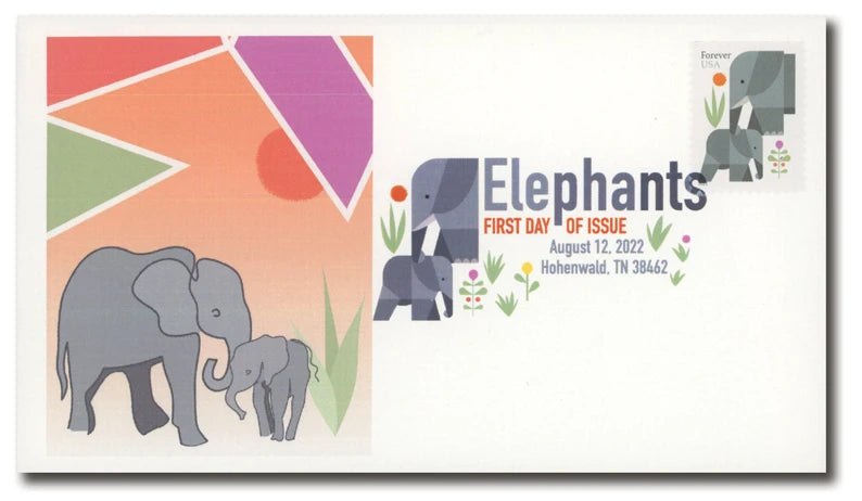 USPS Elephants Forever Stamps Booklet of 20