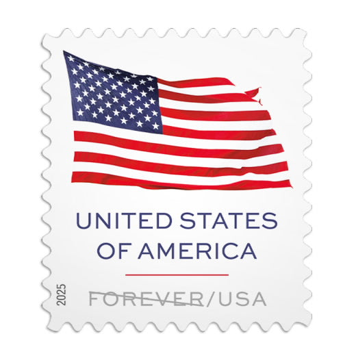 USPS U.S. Flag Forever Stamps Sheet of 20