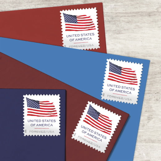 USPS U.S. Flag Forever Stamps Sheet of 20