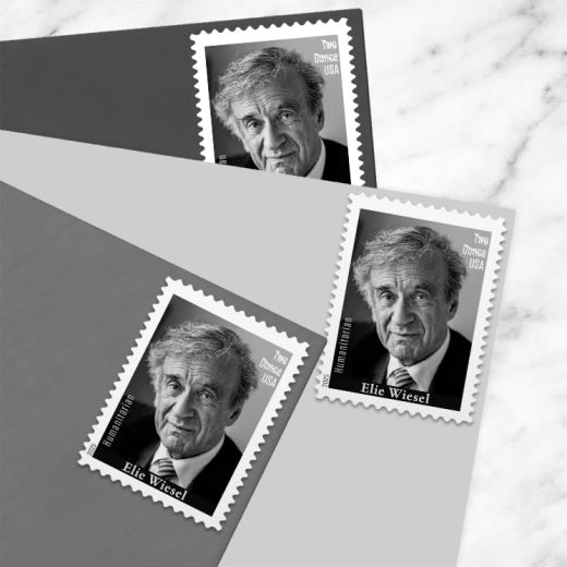 USPS Elie Wiesel Distinguished Americans Two Ounce Stamps Sheet of 20