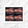 USPS Galaxy-themed stamps, set of four.