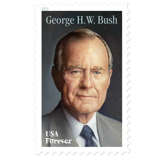 2019 USPS George H.W. Bush Forever Stamps Pane of 20