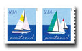 2023 USPS Sailboats Postcard Rate Stamps Pane of 20 (2 Designs)