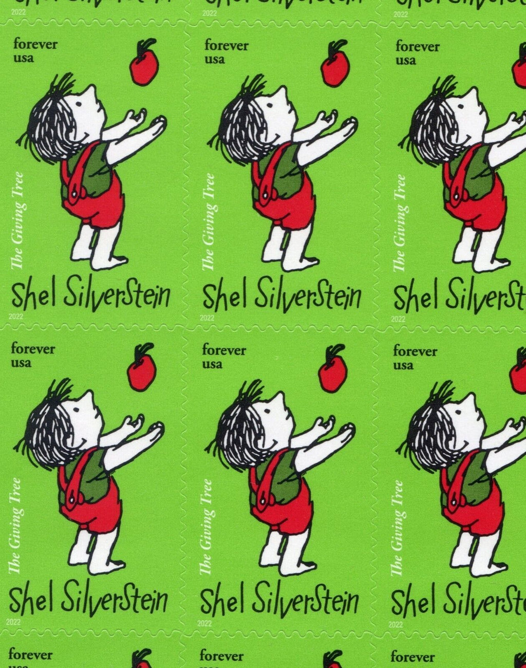 USPS Shel Silverstein Forever Stamps Sheet of 20