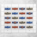 USPS Art of the Skateboard Forever Stamps Sheet of 20