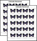 USPS Colorado Hairstreak Non-Machineable Stamps Sheet of 20