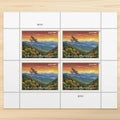USPS 2023 Great Smoky Mountains Priority Mail Express Stamps Pane of 4 - Mint (Scott #5752)