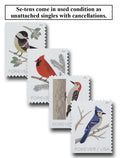 2018 USPS Birds in Winter Forever Stamps Booklet of 20