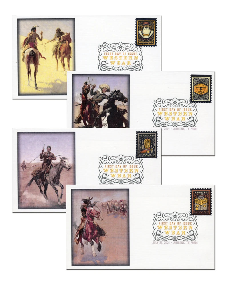 USPS Western Wear Forever Stamps Booklet of 20