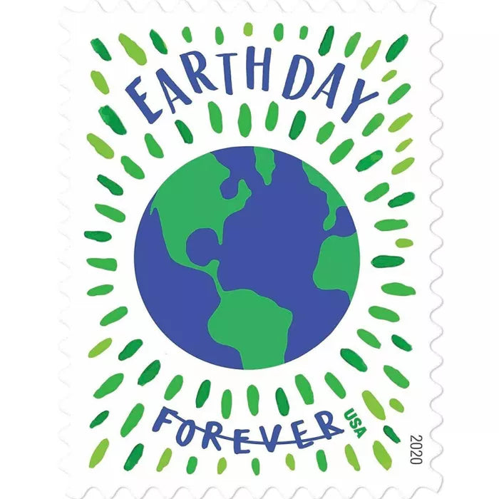 USPS 2020 Earth Day Forever Stamps Booklet of 20 - Mint (Scott #5459)