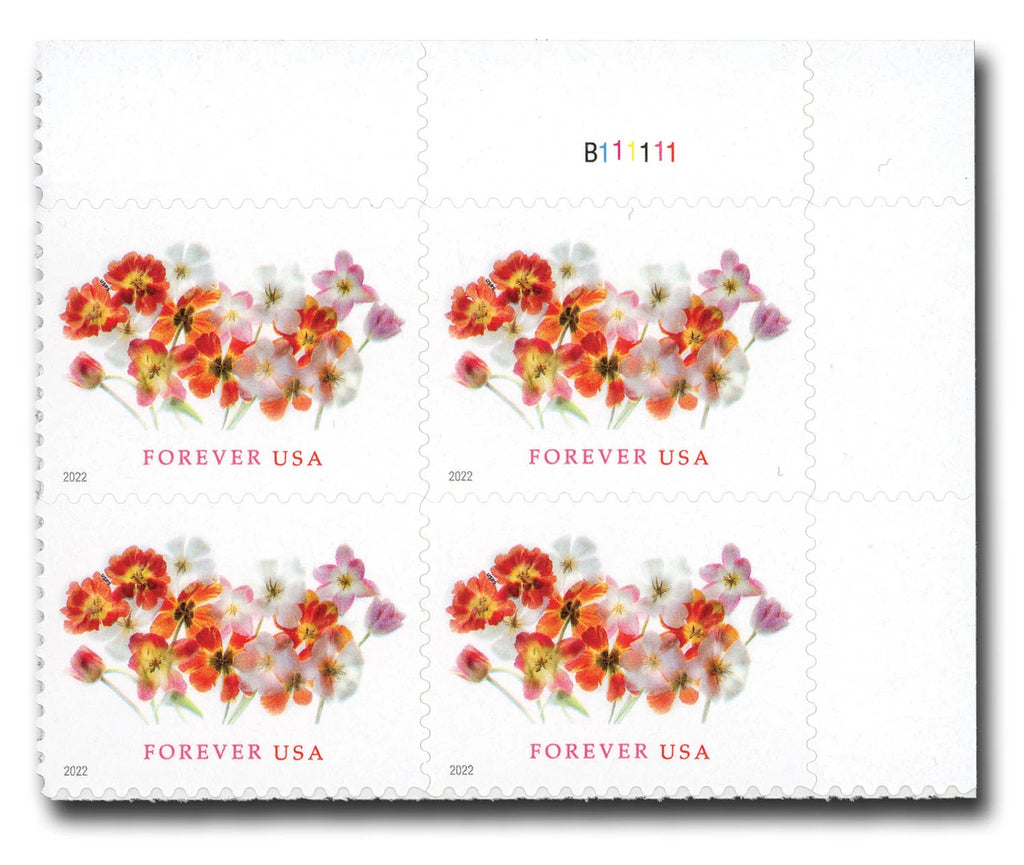 USPS 2022 Tulips Forever Stamps Sheet of 20 - Mint (Scott #5681)