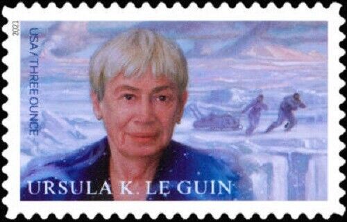 2021 USPS Ursula K. Le Guin Literary Arts Three-Ounce Stamps Pane of 20