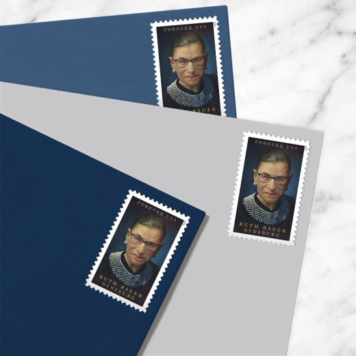 2023 USPS Ruth Bader Ginsburg Forever Stamps Pane of 20