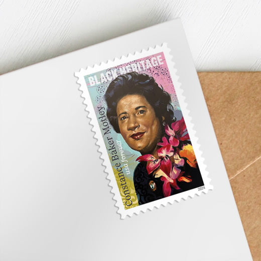 2024 USPS Constance Baker Motley Black Heritage Forever Stamps Pane of 20