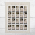 2024 USPS The Underground Railroad Forever Stamps Pane of 20 (10 Designs)