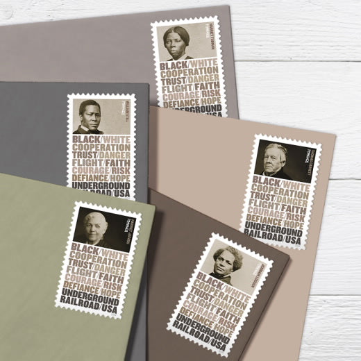 2024 USPS The Underground Railroad Forever Stamps Pane of 20 (10 Designs)