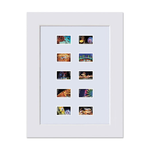 2024 USPS Carnival Nights Forever Stamps Pane of 20 (10 Designs)