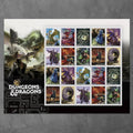 2024 USPS Dungeons & Dragons Forever Stamps Pane of 20 (10 Designs)