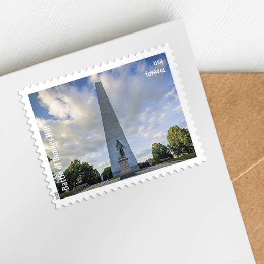 USPS Battlefields of the American Revolution Forever Stamps Sheet of 15