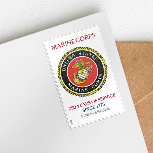 USPS U.S. Marine Corps 250th Forever Stamps Sheet of 20