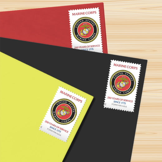 USPS U.S. Marine Corps 250th Forever Stamps Sheet of 20