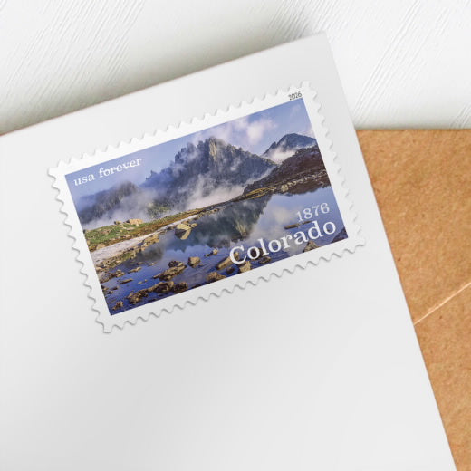 USPS Colorado Statehood 1876 Forever Stamps Sheet of 20