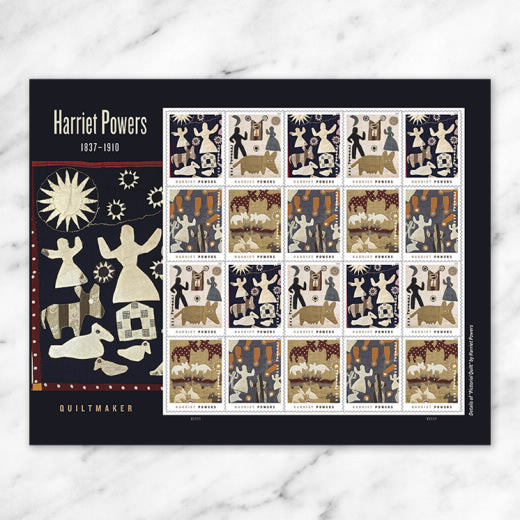 USPS Harriet Powers Quiltmaker Forever Stamps Sheet of 20