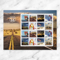 USPS Route 66 Forever Stamps Sheet of 16 - Centennial Edition