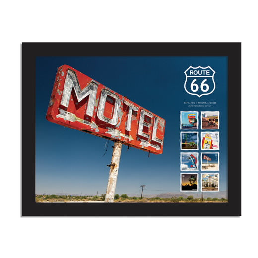 USPS Route 66 Forever Stamps Sheet of 16 - Centennial Edition