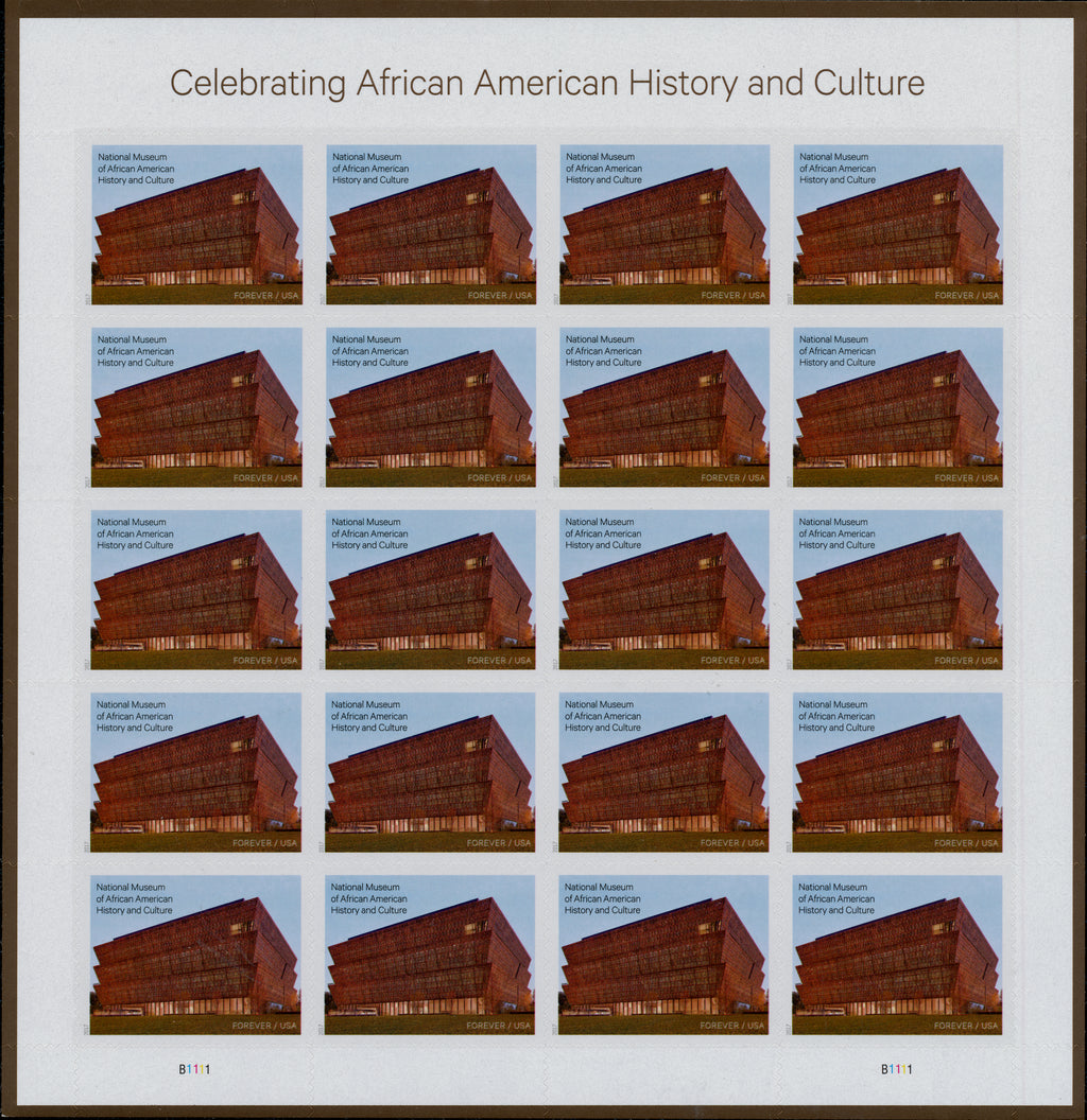 USPS 2017 Celebrating African American History and Culture Forever Stamps Sheet of 20 - Mint