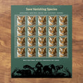 USPS 2011 Save Vanishing Species Semipostal Stamps Sheet of 20 - Mint (Scott #B4)