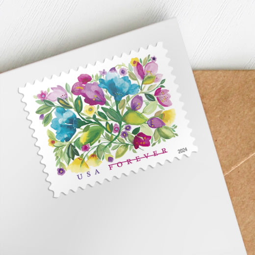 2024 USPS Celebration Blooms Forever Stamps Pane of 20
