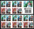 2023 USPS Snow Globes Forever Stamps Booklet of 20