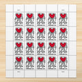 USPS 2025 Love Forever Stamps Sheet of 20 - Mint (Keith Haring)