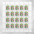 2024 USPS Wedding Blooms Stamps Pane of 20 (Two-Ounce Rate)