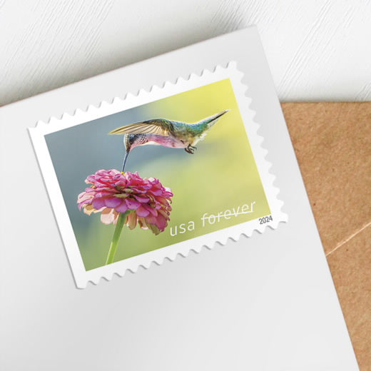 2024 USPS Garden Delights Forever Stamps Booklet of 20 (4 Designs)