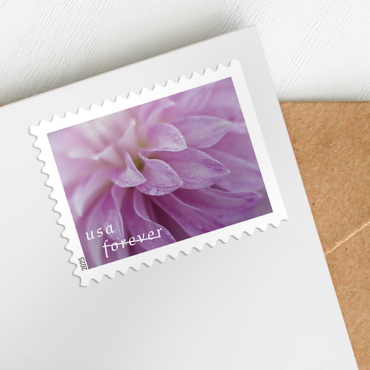 USPS Delightful Dahlias Forever Stamps Booklet of 20