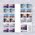 USPS Winter Landscapes Forever Stamps Booklet of 20