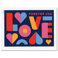 USPS 2021 Love Forever Stamps Sheet of 20 - Mint (Scott #5543)