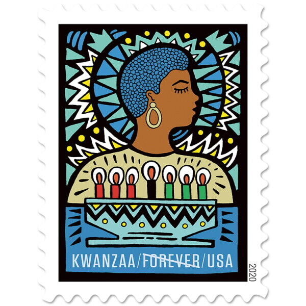 USPS 2020 Kwanzaa Forever Stamps Sheet of 20 - Mint (Scott #5531)