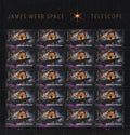 USPS 2022 James Webb Space Telescope Forever Stamps Sheet of 20 - Mint (Scott #5720)