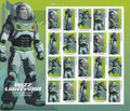 USPS 2022 Go Beyond Buzz Lightyear Forever Stamps Sheet of 20 - Mint (4 Designs, Scott #5709-5712)