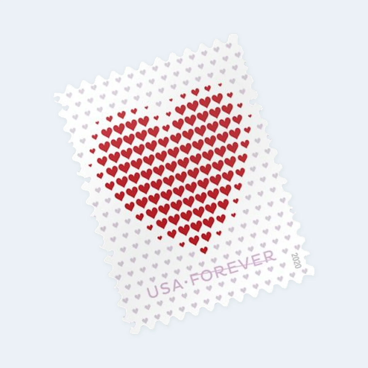 USPS 2020 Made of Hearts Forever Stamps Sheet of 20 - Mint (Scott #5431)