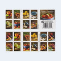USPS 2020 Fruits & Vegetables Forever Stamps Booklet of 20 - Mint (10 Designs, Scott #5484-5493)