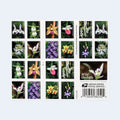 USPS 2020 Wild Orchids Forever Stamps Booklet of 20 - Mint (10 Designs, Scott #5445-5454)